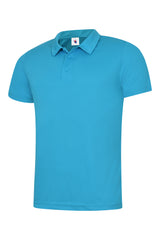 Uneek Mens Ultra Cool Poloshirt (UC125) — Sapphire