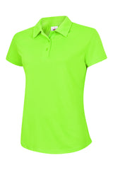 Uneek Ladies Ultra Cool Poloshirt (UC126) — Electric Green