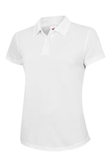 Uneek Ladies Super Cool Workwear Poloshirt (UC128) — White