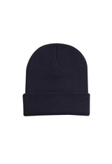 Uneek Heavyweight Cuffed Beanie (UC410) — Black