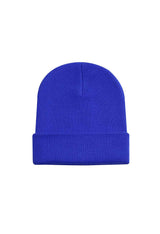 Uneek Heavyweight Cuffed Beanie (UC410) — Deep Royal