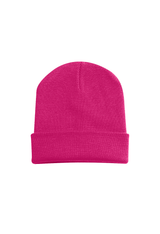 Uneek Heavyweight Cuffed Beanie (UC410) — Fuchsia