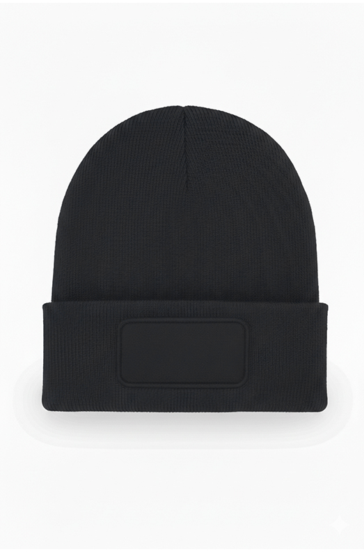 Rectangular Patch Beanie
