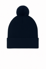 Uneek Pom Pom Beanie (UC413) — Navy