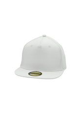 Uneek Original Snapback 5 Panel Cap (UC433) — White