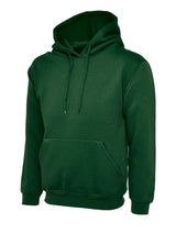 Uneek Classic Hooded Sweatshirt (UC502) — Bottle Green
