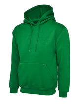 Uneek Classic Hooded Sweatshirt (UC502) — Kelly Green