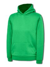 Uneek Childrens Hooded Sweatshirt (UC503) — Kelly Green