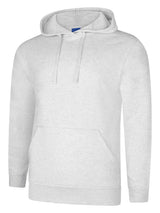 Uneek Deluxe Hooded Sweatshirt (UC509) — Ash