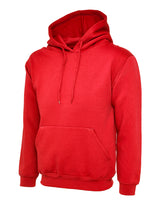 Uneek Ladies Deluxe Hooded Sweatshirt (UC510) — Red