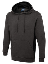 Uneek Two Tone Hooded Sweatshirt (UC517) — Charcoal/Black