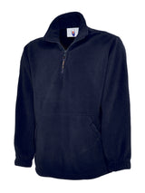 Uneek Premium 1/4 Zip Micro Fleece Jacket (UC602) — Navy