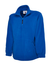 Uneek Premium 1/4 Zip Micro Fleece Jacket (UC602) — Royal