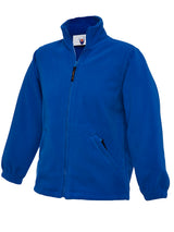 Uneek Childrens Full Zip Micro Fleece Jacket (UC603) — Royal
