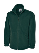 Uneek Classic Full Zip Micro Fleece Jacket (UC604) — Bottle Green
