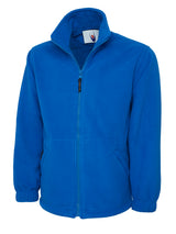 Uneek Classic Full Zip Micro Fleece Jacket (UC604) — Royal