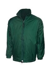 Uneek Premium Reversible Fleece Jacket (UC605) — Bottle Green