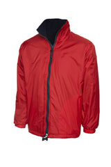 Uneek Premium Reversible Fleece Jacket (UC605) — Red