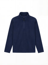 Uneek Lightweight Quarter Zip Microfleece Jacket (UC610) — Navy