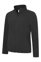 Uneek Ladies Classic Full Zip Soft Shell Jacket (UC613) — Black