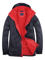 Uneek Deluxe Outdoor Jacket (UC621) — Navy/Red