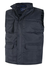 Uneek Super Pro Body Warmer (UC640) — Navy