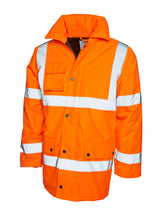Uneek Road Safety Jacket (UC803) — Orange