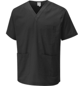 Uneek Scrub Tunic (UC921) — Black