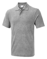 Uneek The UX Polo (UX1) — Heather Grey