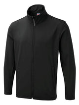 Uneek The UX Printable Soft Shell Jacket (UX10) — Black