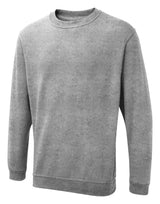 Uneek The UX Sweatshirt (UX3) — Heather Grey