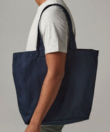 Premium cotton maxi tote — lifestyle 5