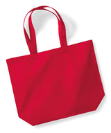 Organic premium cotton maxi tote — lifestyle 2