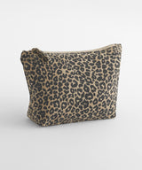 Leopard print canvas accessory bag — lifestyle 3