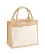Cotton pocket jute gift bag — lifestyle 2
