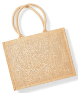 Shimmer jute shopper — lifestyle 2