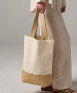 Jute base canvas shopper — lifestyle 5