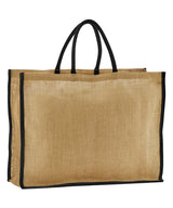 Natural starched jute market shopper — lifestyle 4