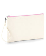 Canvas wristlet pouch — lifestyle 4