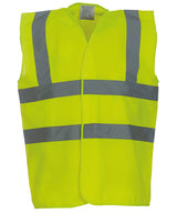 Hi-vis 2-band-and-braces waistcoat (HVW100) — lifestyle 2