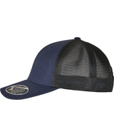 110 Structured canvas trucker (110ST) — lifestyle 3
