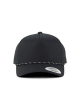 YP Classics retro cotton blend 5-panel snapback cap — lifestyle 3